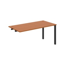 HOBIS prídavný kancelársky stôl rovný - US 1600 R, čerešňa - 1