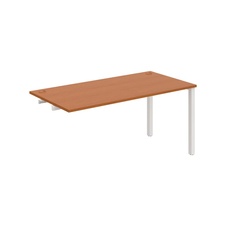 HOBIS prídavný kancelársky stôl rovný - US 1600 R, čerešňa - 2