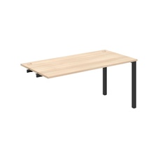 HOBIS prídavný kancelársky stôl rovný - US 1600 R, agát - 1