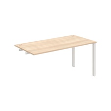 HOBIS prídavný kancelársky stôl rovný - US 1600 R, agát - 2