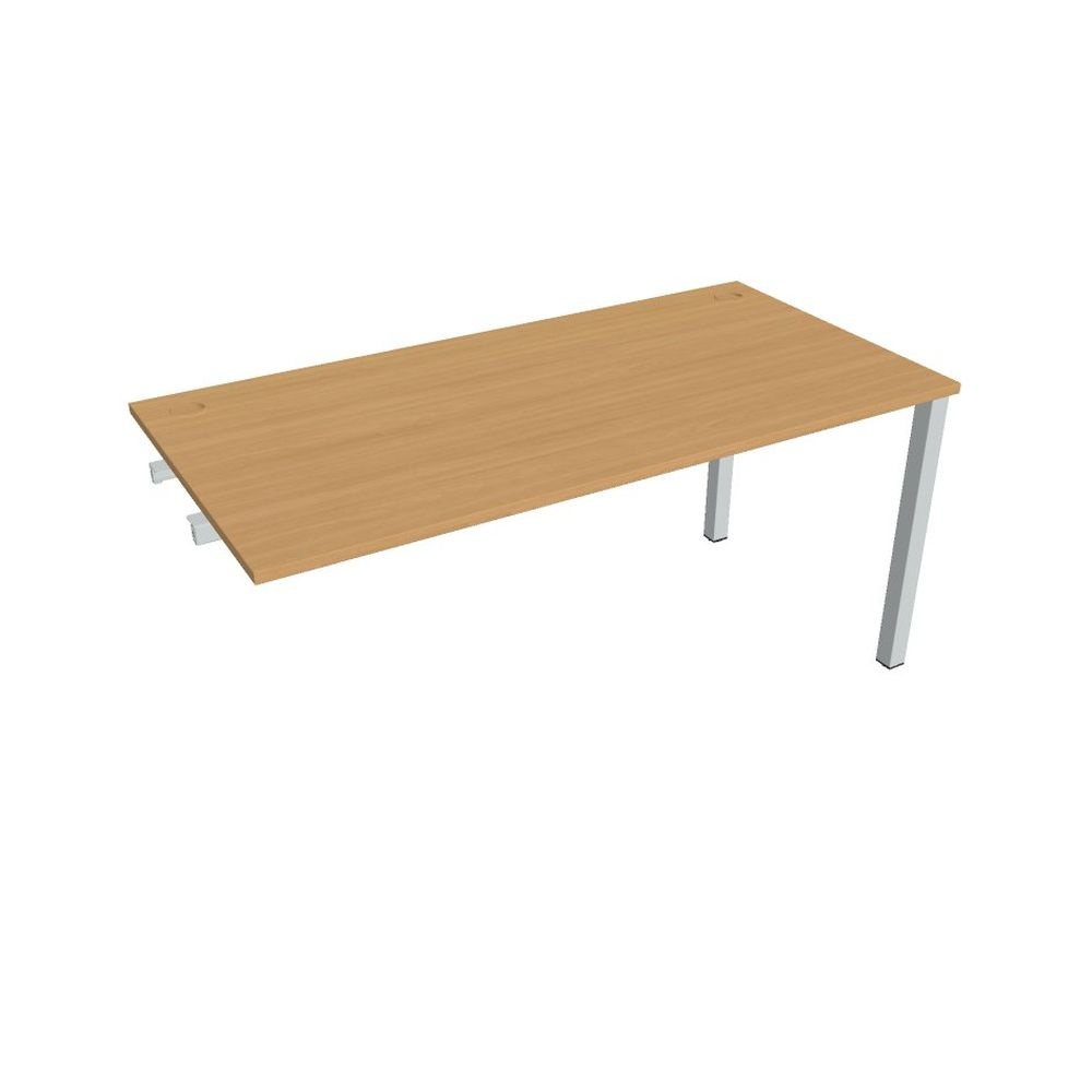 HOBIS prídavný kancelársky stôl rovný - US 1600 R, buk