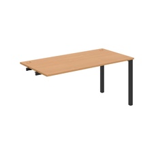HOBIS prídavný kancelársky stôl rovný - US 1600 R, buk - 1