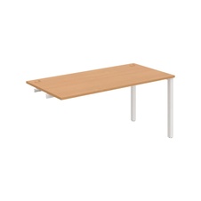HOBIS prídavný kancelársky stôl rovný - US 1600 R, buk - 2