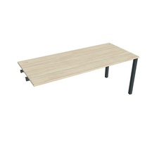 HOBIS prídavný kancelársky stôl rovný - US 1800 R, agát - 1