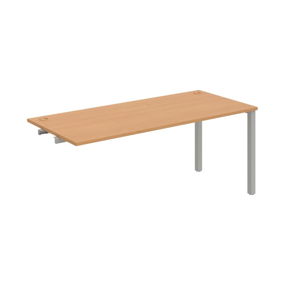 HOBIS prídavný kancelársky stôl rovný - US 1800 R, buk
