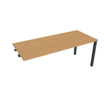 HOBIS prídavný kancelársky stôl rovný - US 1800 R, buk - 1