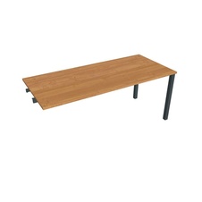 HOBIS prídavný kancelársky stôl rovný - US 1800 R, jelša - 1