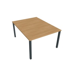 HOBIS kancelársky stôl zdvojený - USD 1200, dub - 1