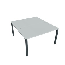 HOBIS kancelársky stôl zdvojený - USD 1400, šeda - 1