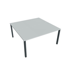 HOBIS kancelársky stôl zdvojený - USD 1600, šeda - 1