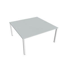 HOBIS kancelársky stôl zdvojený - USD 1600, šeda - 2