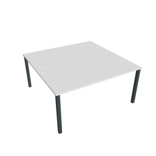 HOBIS kancelársky stôl zdvojený - USD 1600, biela - 1