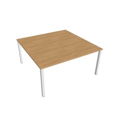 HOBIS kancelársky stôl zdvojený - USD 1600, dub - 2