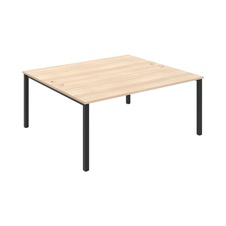 HOBIS kancelársky stôl zdvojený - USD 1800, agát - 1
