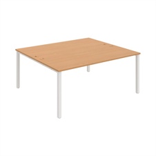 HOBIS kancelársky stôl zdvojený - USD 1800, buk - 2