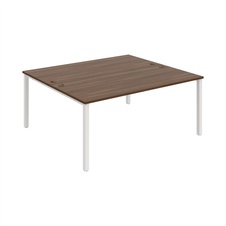 HOBIS kancelársky stôl zdvojený - USD 1800, orech - 2
