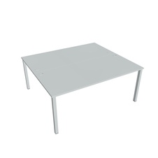 HOBIS kancelársky stôl zdvojený - USD 1800, šeda