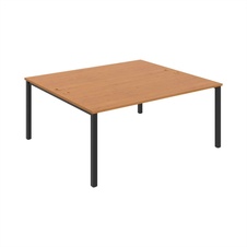 HOBIS kancelársky stôl zdvojený - USD 1800, jelša - 1