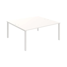 HOBIS kancelársky stôl zdvojený - USD 1800, biela - 2