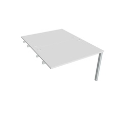HOBIS prídavný stôl zdvojený - USD 1200 R, biela