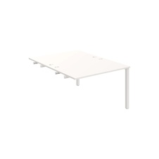 HOBIS prídavný stôl zdvojený - USD 1200 R, biela - 2
