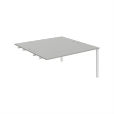 HOBIS prídavný stôl zdvojený - USD 1600 R, šeda - 2