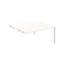 HOBIS prídavný stôl zdvojený - USD 1600 R, biela - 2