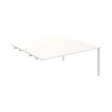 HOBIS prídavný stôl zdvojený - USD 1800 R, biela - 2