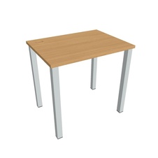 HOBIS kancelársky stôl rovný - UE 800, hĺbka 60 cm, buk