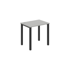 HOBIS kancelársky stôl rovný - UE 800, hĺbka 60 cm, šeda - 1