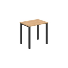 HOBIS kancelársky stôl rovný - UE 800, hĺbka 60 cm, dub - 1