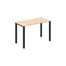HOBIS kancelársky stôl rovný - UE 1200, hĺbka 60 cm, agát - 1