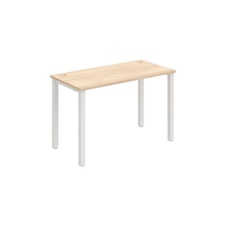 HOBIS kancelársky stôl rovný - UE 1200, hĺbka 60 cm, agát - 2