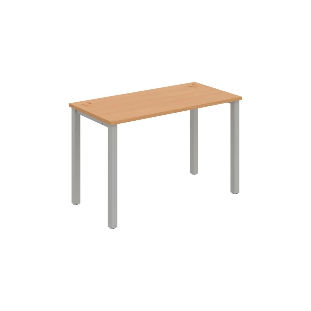 HOBIS kancelársky stôl rovný - UE 1200, hĺbka 60 cm, buk