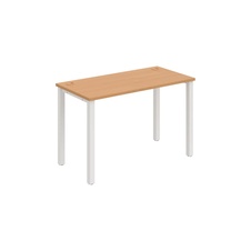 HOBIS kancelársky stôl rovný - UE 1200, hĺbka 60 cm, buk - 2