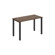 HOBIS kancelársky stôl rovný - UE 1200, hĺbka 60 cm, orech - 1