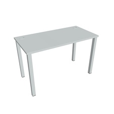 HOBIS kancelársky stôl rovný - UE 1200, hĺbka 60 cm, šeda