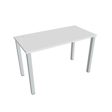 HOBIS kancelársky stôl rovný - UE 1200, hĺbka 60 cm, biela