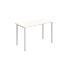 HOBIS kancelársky stôl rovný - UE 1200, hĺbka 60 cm, biela - 2
