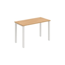 HOBIS kancelársky stôl rovný - UE 1200, hĺbka 60 cm, dub - 2