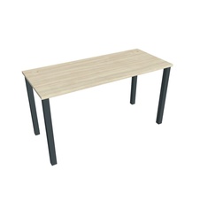 HOBIS kancelársky stôl rovný - UE 1400, hĺbka 60 cm, agát - 1