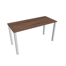 HOBIS kancelársky stôl rovný - UE 1400, hĺbka 60 cm, orech
