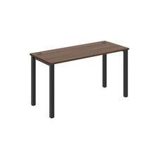 HOBIS kancelársky stôl rovný - UE 1400, hĺbka 60 cm, orech - 1