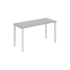 HOBIS kancelársky stôl rovný - UE 1400, hĺbka 60 cm, šeda - 2