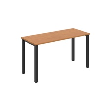 HOBIS kancelársky stôl rovný - UE 1400, hĺbka 60 cm, jelša - 1
