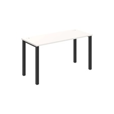 HOBIS kancelársky stôl rovný - UE 1400, hĺbka 60 cm, biela - 1