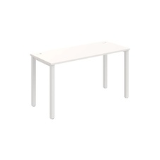 HOBIS kancelársky stôl rovný - UE 1400, hĺbka 60 cm, biela - 2