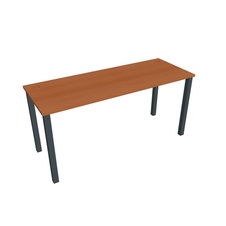 HOBIS kancelársky stôl rovný - UE 1600, hĺbka 60 cm, čerešňa - 1