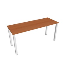 HOBIS kancelársky stôl rovný - UE 1600, hĺbka 60 cm, čerešňa - 2