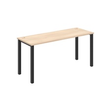 HOBIS kancelársky stôl rovný - UE 1600, hĺbka 60 cm, agát - 1